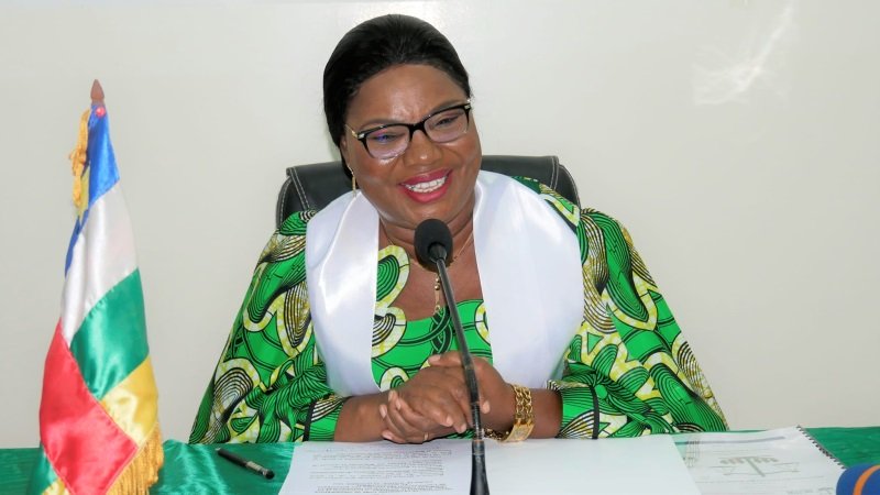 La Première Dame, Marraine du Festival Bangui Fait Son Cinéma